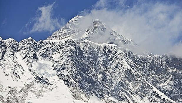 Альпинист Уэли Стек при покорении Эвереста