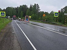 В Игринском районе Удмуртии ремонтируют мост через реку Мокрушенка