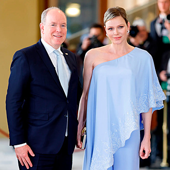Принц Альбер и принцесса Шарлен обратились к публике с пожеланиями на 2024 год