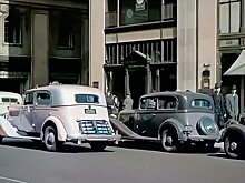 Улицы и дороги Нью-Йорка 30-х годов показаны на оцифрованном видеоролике