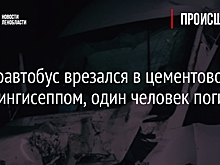 Микроавтобус врезался в цементовоз под Кингисеппом, один человек погиб