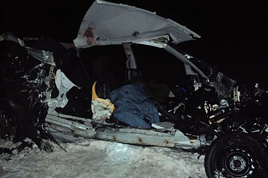 Водитель легковушки погибла в ДТП с грузовиком в Омской области