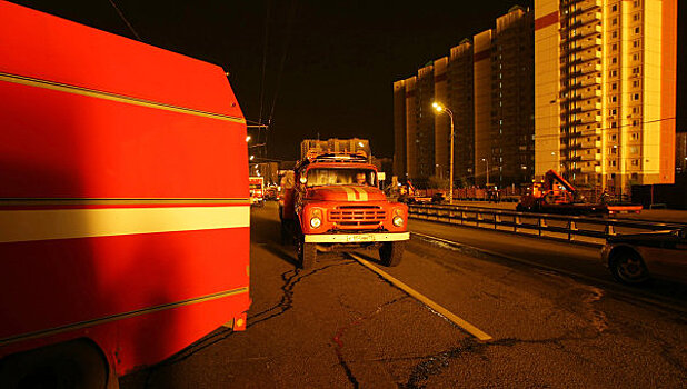 В Москве более 40 человек пострадали при пожаре в общежитии