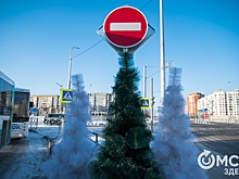 Улица в центре Омска закроется для транспорта на новогодние каникулы