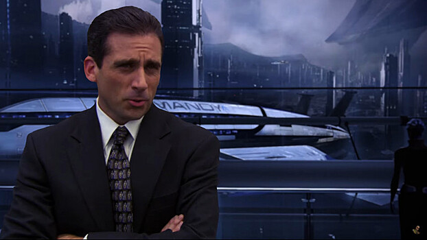 Майкл Скотт из «Офиса» попал в Mass Effect