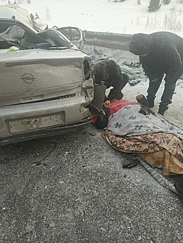 Кузбассовец пострадал в ДТП с фурой на кемеровской трассе