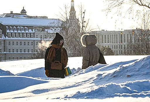 Москвичи пережили самый морозный день зимы