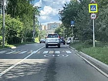 В Савелках рядом со школой N 609 ограничили скорость движения транспорта