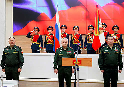Новый командующий войсками Восточного военного округа представлен руководящему составу округа