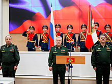 Новый командующий войсками Восточного военного округа представлен руководящему составу округа