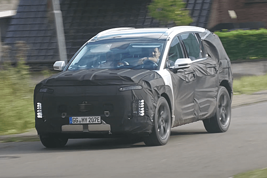В Германии начались тестовые испытания нового Hyundai Ioniq 7
