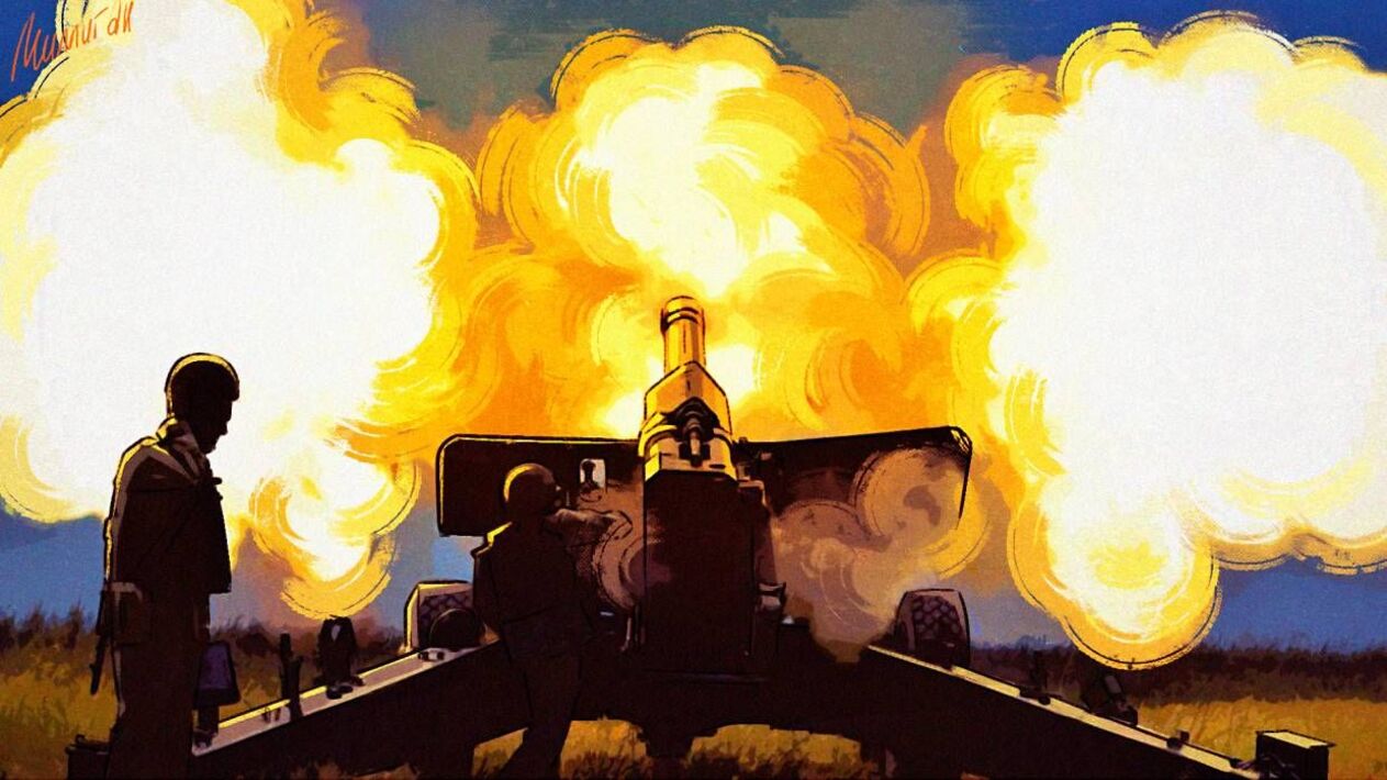 Артиллерийский обстрел. Огонь артиллерии. Всу 2023. Д30 артиллерии украины. Артобстрел арт.