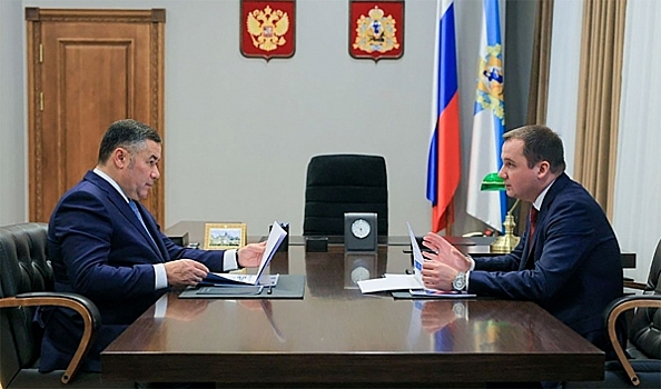 Александр Цыбульский и Игорь Руденя обсудили социально-экономическое развитие Поморья