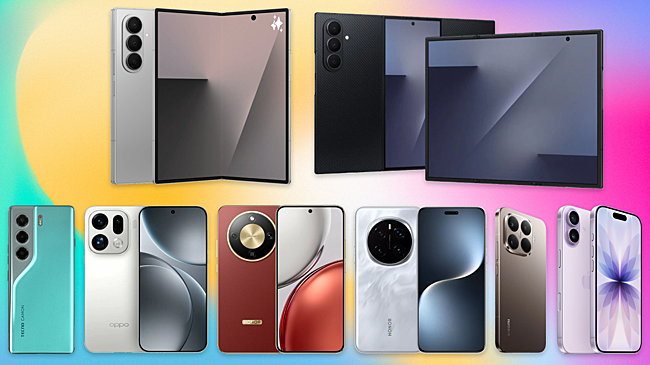 Названы лучшие смартфоны 2025 года