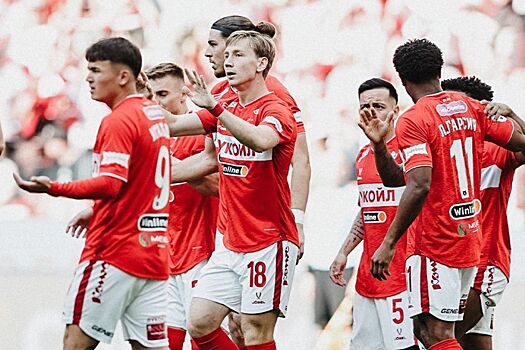 «Спартак» разгромил «Химки» со счётом 5:0