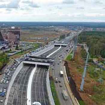 Основную часть реконструкции Калужского шоссе завершат до конца 2018 года