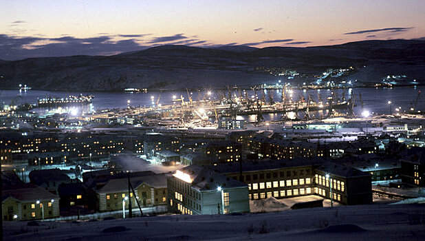 В Мурманске наступила полярная ночь