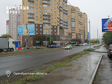 Общественники просят сделать пешеходные переходы к парку «Березка» в Оренбурге