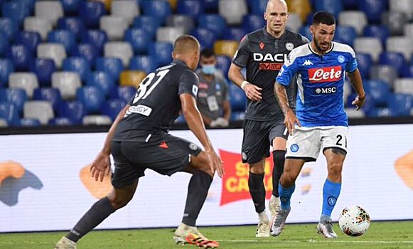 "Наполи" обыграл "Удинезе", "Дженоа" была сильнее "Лечче" и другие итоги матчей Серии А