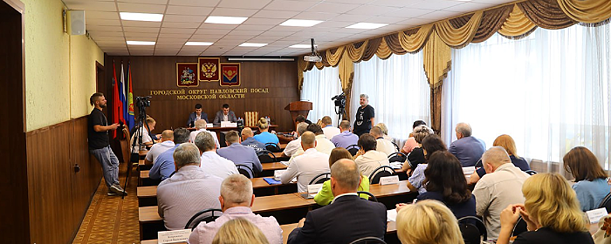 В администрации г.о. Павловский Посад обсудили мероприятия новой недели