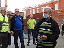 Протестующие против «Платона» саратовские дальнобойщики встретили Ландо шутками о СИЗО