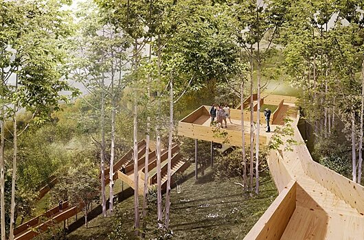 Восемь в одном: нижегородцам представили архитектурную концепцию парка «Швейцария»