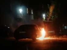 У кандидата в депутаты от КПРФ под Саратовом сожгли машину