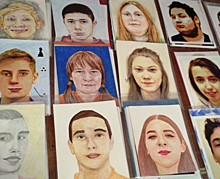 Американские студенты прислали в Петербург «портреты доброты»