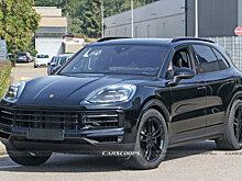 Новый Porsche Cayenne сфотографирован без камуфляжа