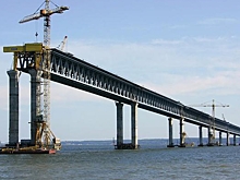 Глава Минтранса оценил темпы строительства Керченского моста