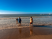 Разбитый беспилотник нашли в районе Центрального пляжа в Анапе