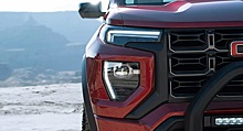 GMC Canyon 2023 года анансировали на новом тизере в версии AT4X перед показом 11 августа