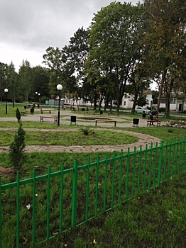 Почти 45 дворов благоустроили в Смоленской области с начала года