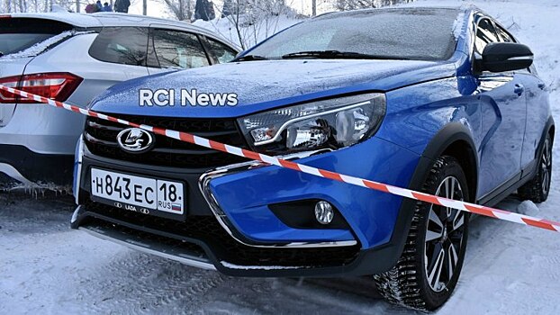 «Свежие» фото универсала LADA Vesta SW Cross Exclusive