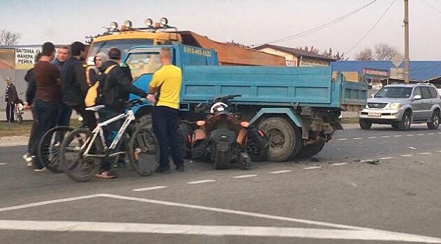 В ДТП на Анапском шоссе пострадала беременная женщина