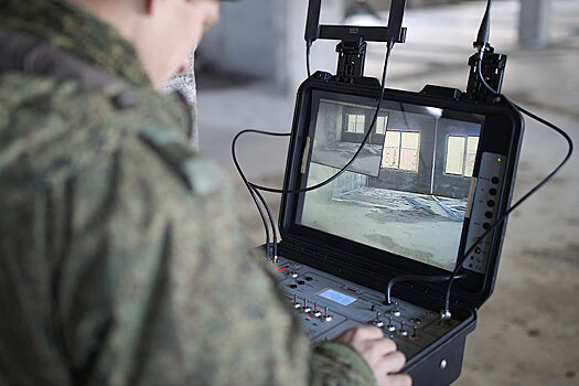 Ставицкий: Робот поможет штурмовым подразделениям под огнем противника