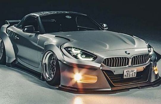 BMW Z4 Batmobile показали на рендерах