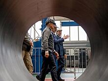 Курский губернатор осмотрел цеха компании «Энерготекс» в Курчатове