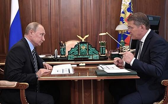 Путин поручил Хабирову озаботиться судьбой Кумертауского авиапредприятия