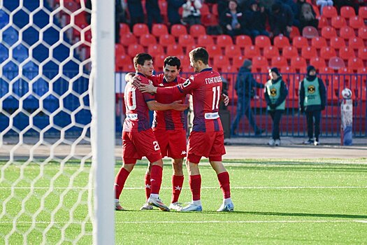 "СКА-Хабаровск" разгромил "Черноморец" в матче 16-го тура Первой лиги