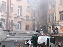 В колледже в Одессе произошел пожар