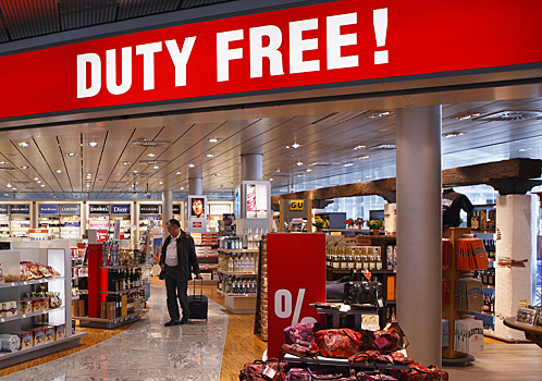 За спиртное из duty free придется заплатить дважды