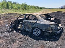 Мужчина сгорел после страшного ДТП в Саратовской области