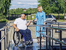 Глава Клинского г.о. Алена Сокольская посетила Малеевскую школу