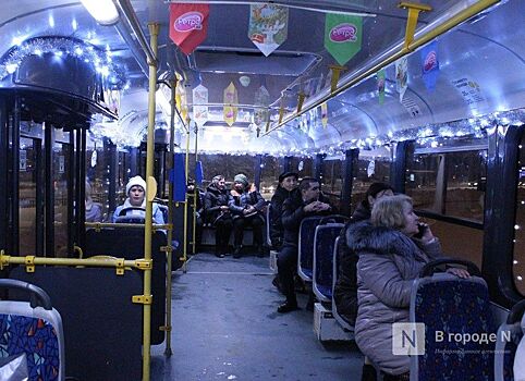 Три новогодних трамвая вышли на нижегородские маршруты