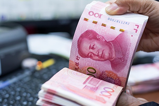 Доля кредитов юрлицам в китайской валюте растет