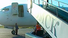 Первый самолет в Симферополь вылетел из Томска