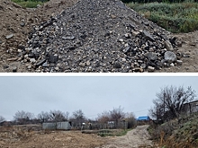 В Волгоградской области выявили незаконный сброс строительных отходов