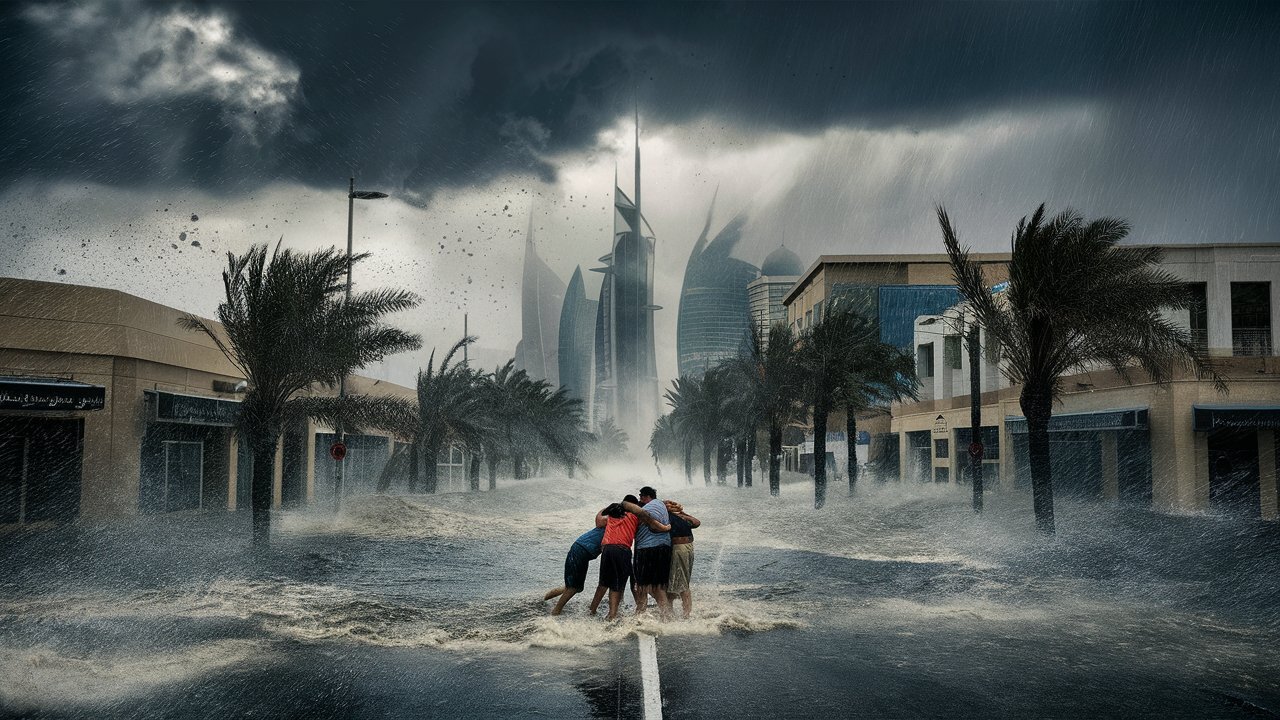 Как оказалось, на ОАЭ обрушился сильнейший с 1949 года шторм