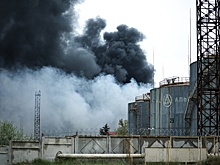 Пожар на нефтебазе в Севастополе полностью потушен